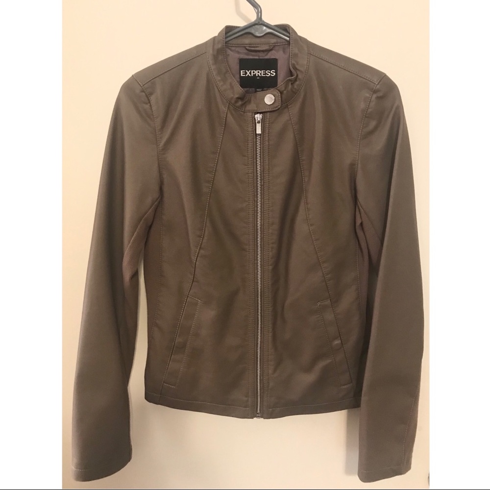 Express - leather jacket - Brand New